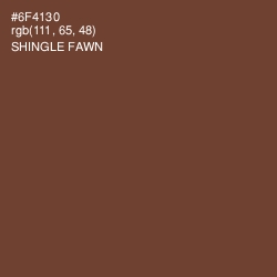 #6F4130 - Shingle Fawn Color Image